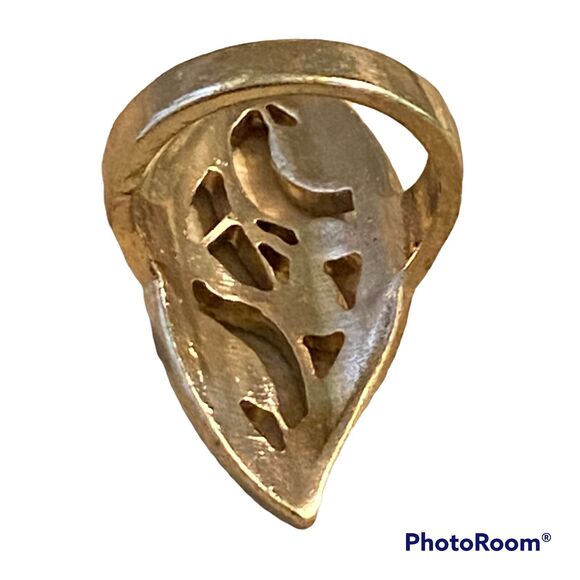 Tree of Life Ring 6 Unique Cocktail Dramatic Edgy Fancy Curvy Versatile Dinner - Picture 3 of 14